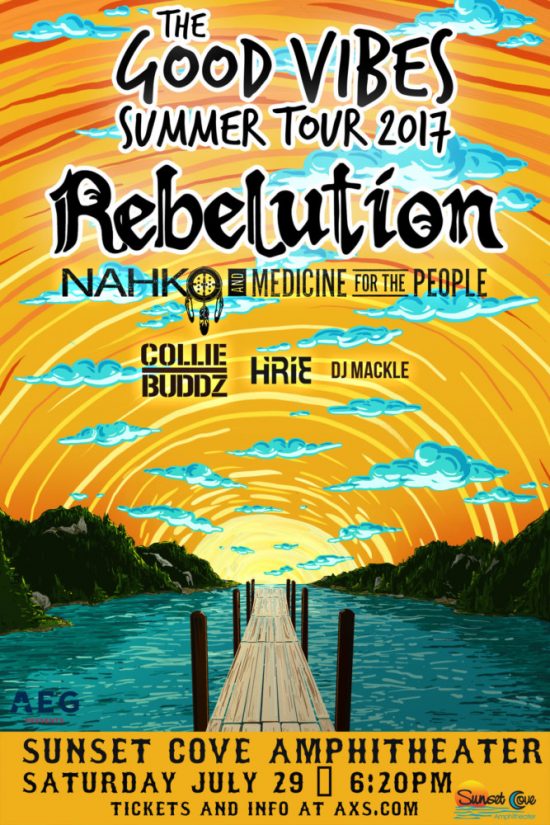 Rebelution The Good Vibes Summer Tour Kulcha Shok Muzikkulcha Shok Muzik