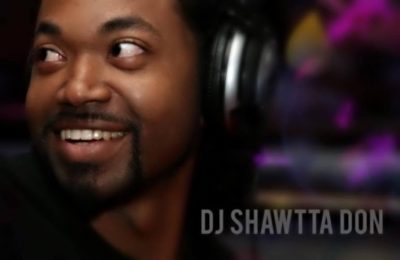 A man wearing headphones